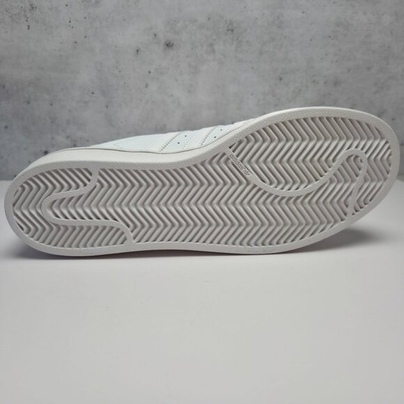 Adidas Originals Superstar Sneakers White Mens 9 B27136 New Display Yellowing - Picture 11 of 12